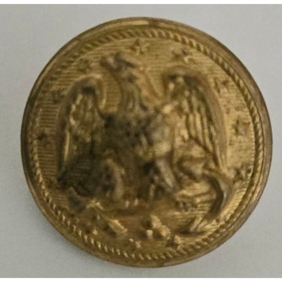 Vintage Military Buttons Lot of 6 by Waterbury Button Co - Picture 4 of 8